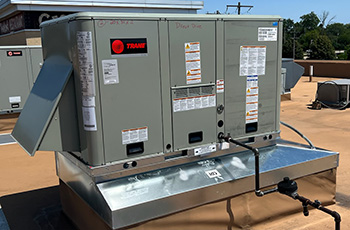Trane Rooftop HVAC Unit Maintained by DG Heating & Cooling