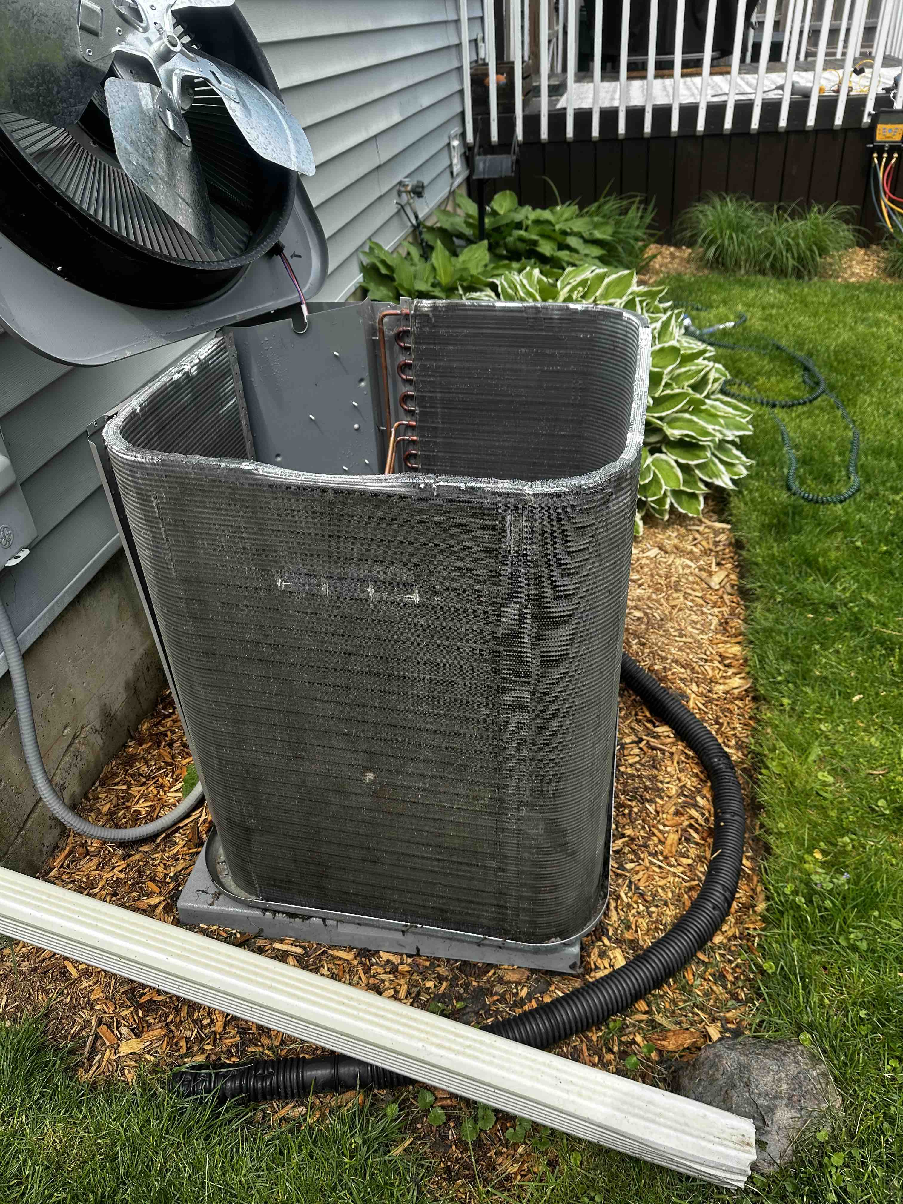 ac unit after maintenance done in racine and kenosha